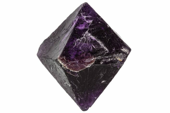 Purple Fluorite Octahedron - China #110053